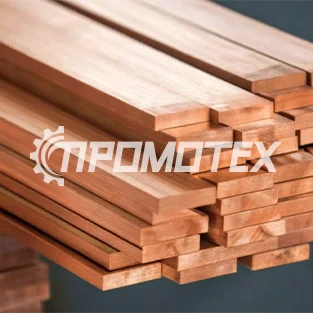 Медная шина М1Т 5х1,5 ГОСТ 434-78