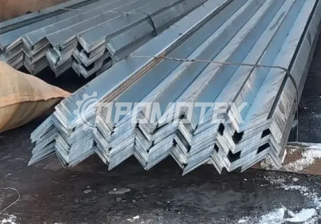 Уголок нержавеющий AISI 304 40x40x20 ГОСТ 8509-93 горячекатаный неравнополочный гнутый